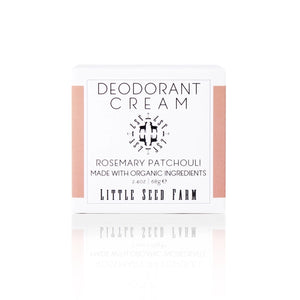 Deodorant Cream - Rosemary Patchouli - Rosebud Home Goods