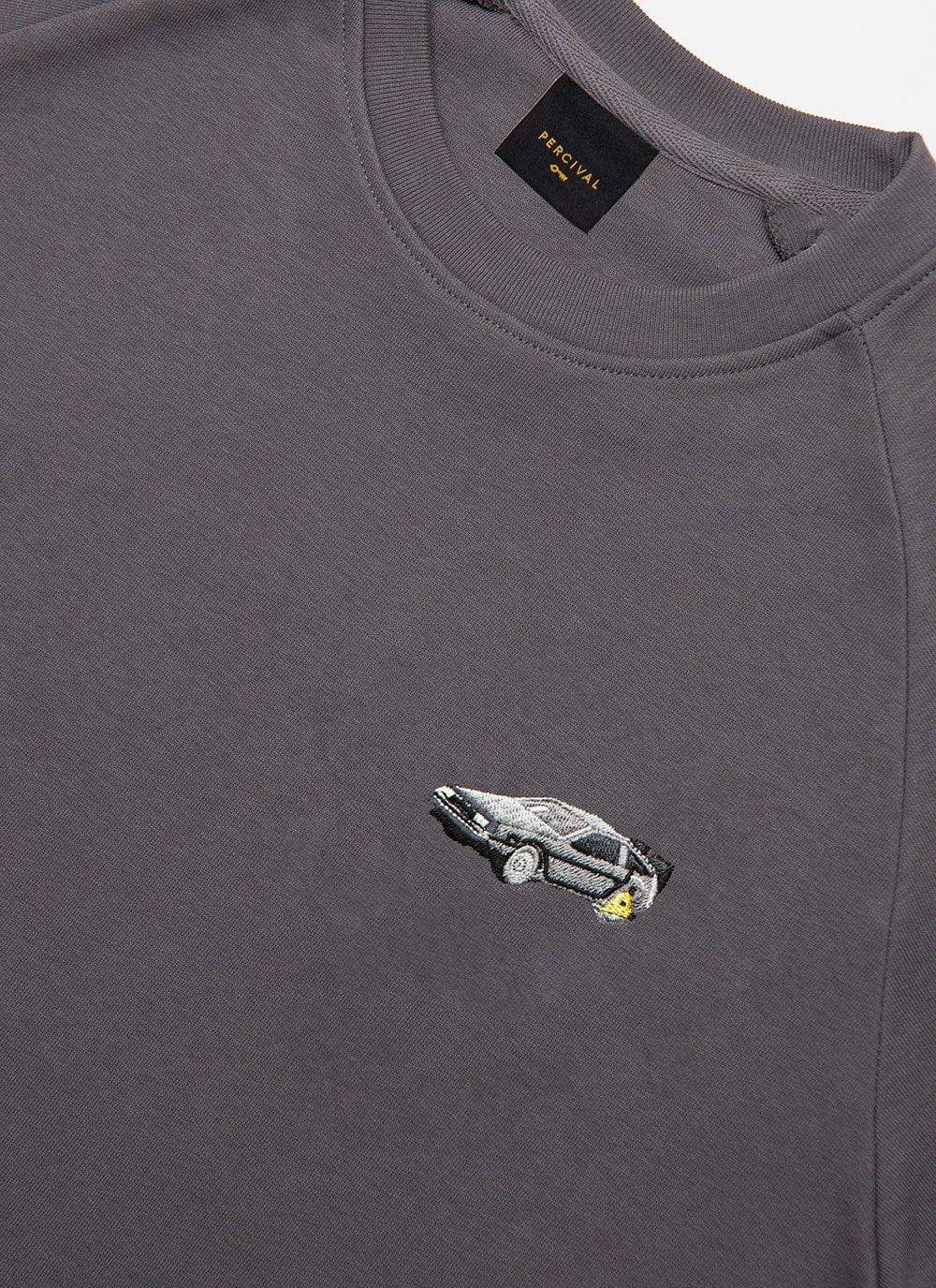 Sweatshirt Clamped Delorian Anthracite