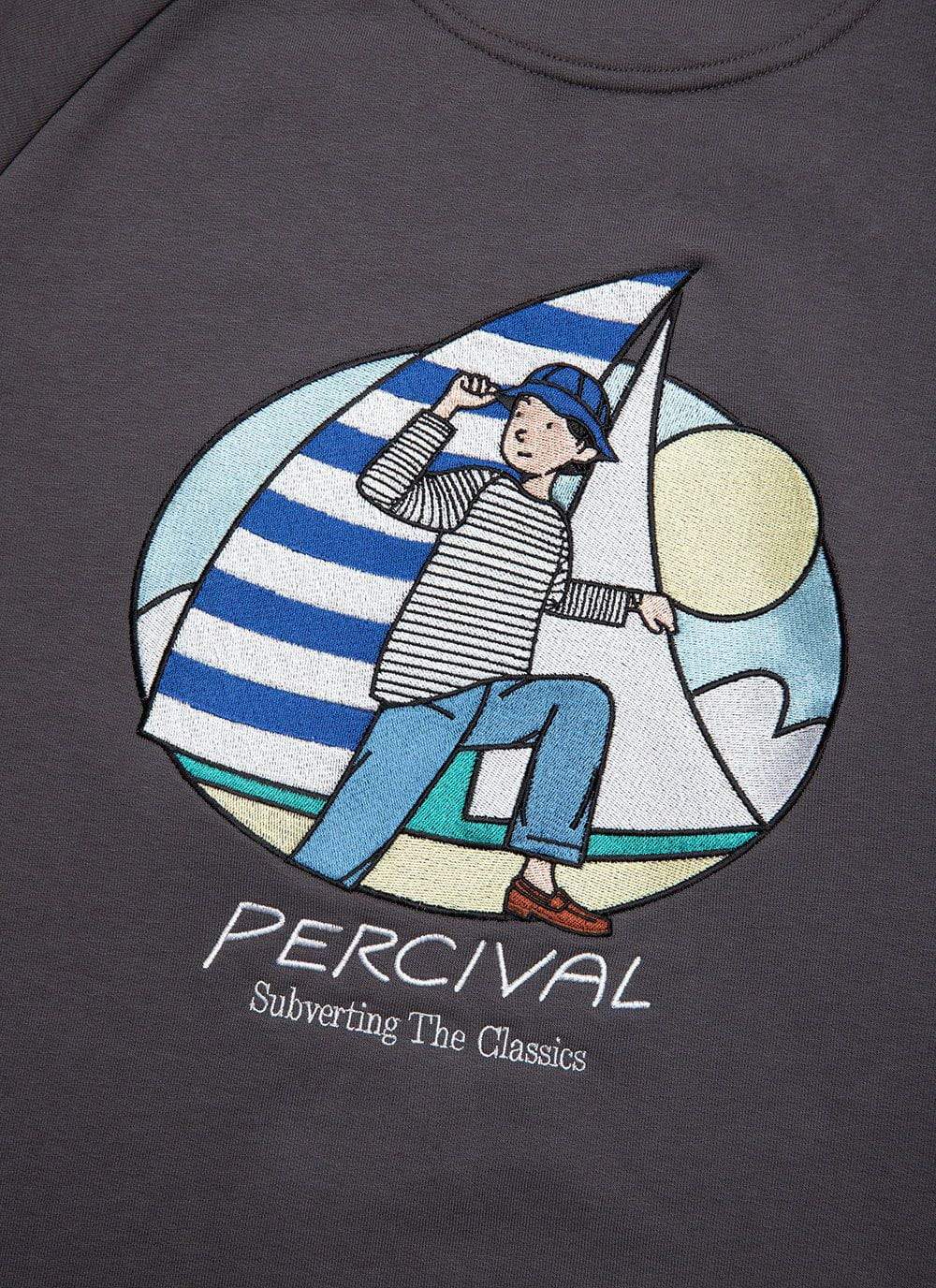 Sweatshirt Sailor Percival x Aaron Chang Heather Grey