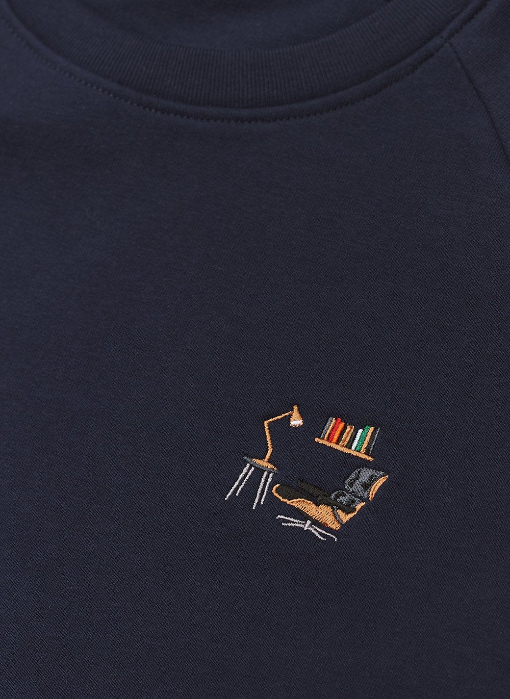 Sweatshirt Reading Chair Navy