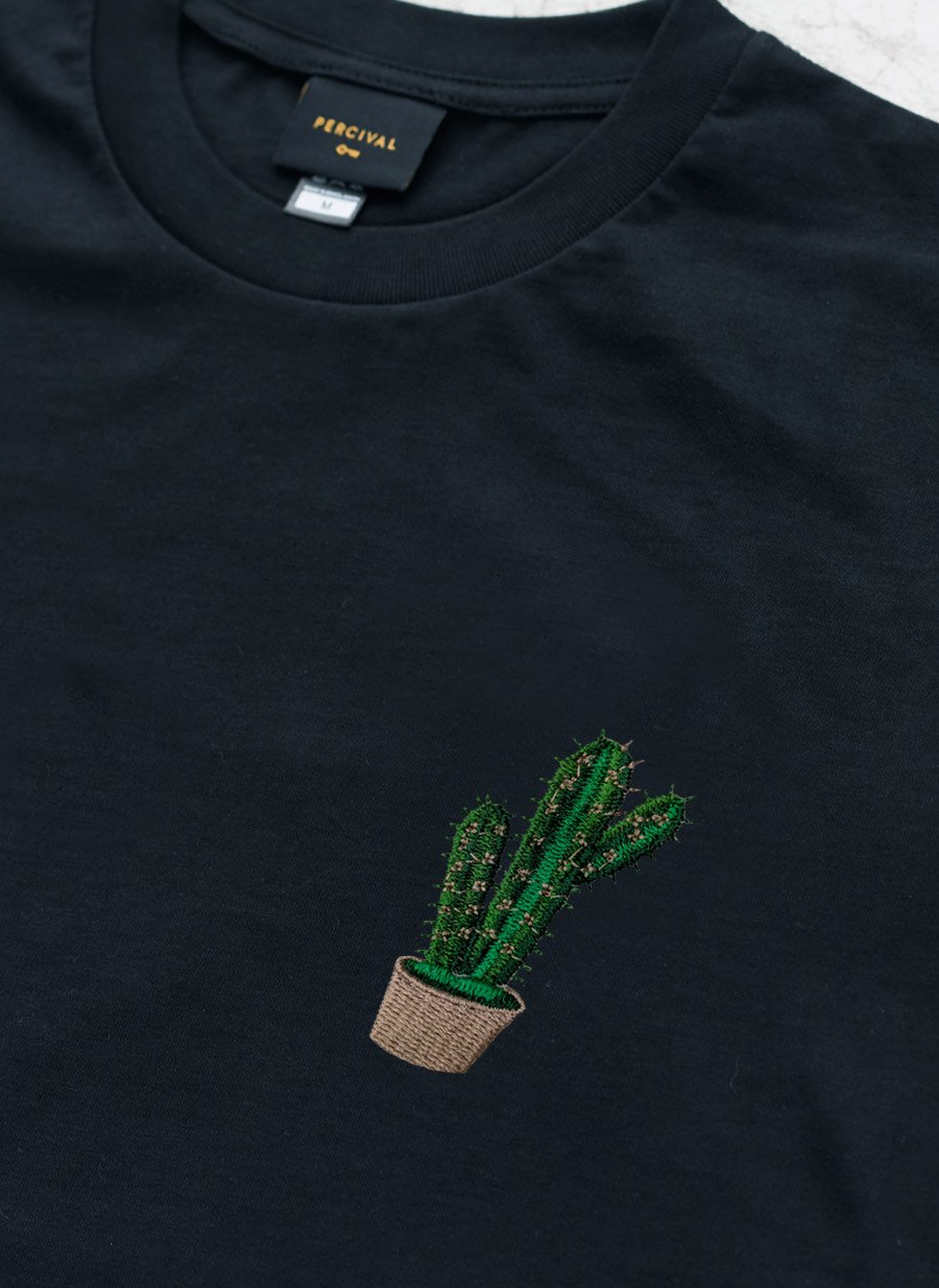 T Shirt Cactus Navy