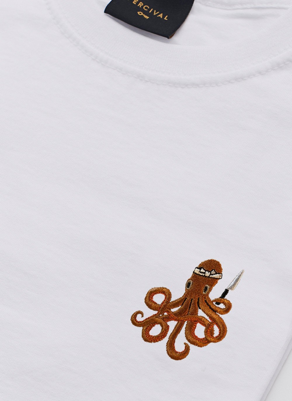 T Shirt Itamae Octopus White