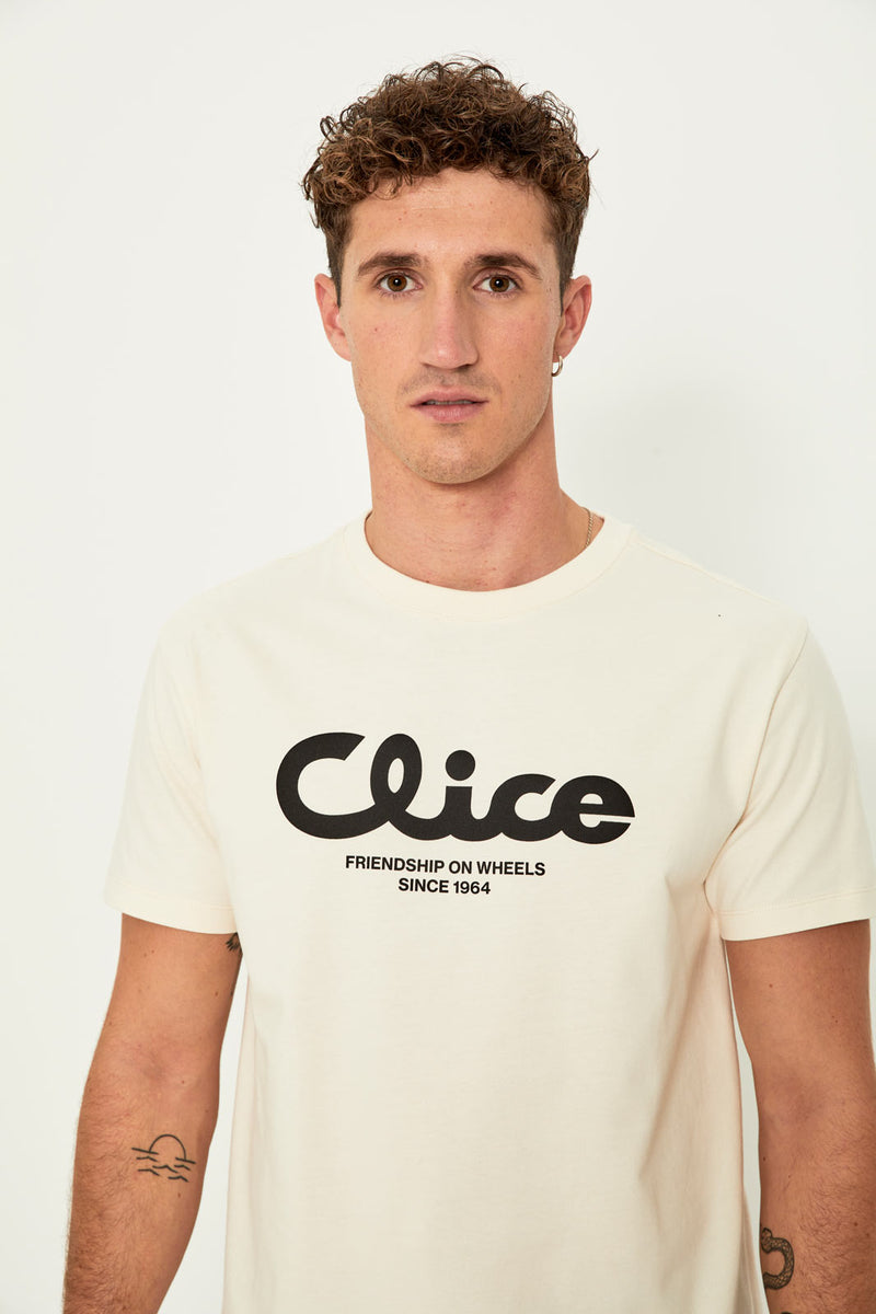 Distribuir represa Objetor Camiseta logo (Off White) – CLICE BARCELONA