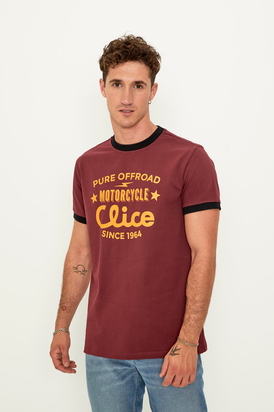 Usual alcanzar Nacional Camiseta Pure Off Road (Burdeos) – CLICE BARCELONA