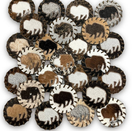 Cowhide Longhorn Coasters – The Beyond Blessed Boutique