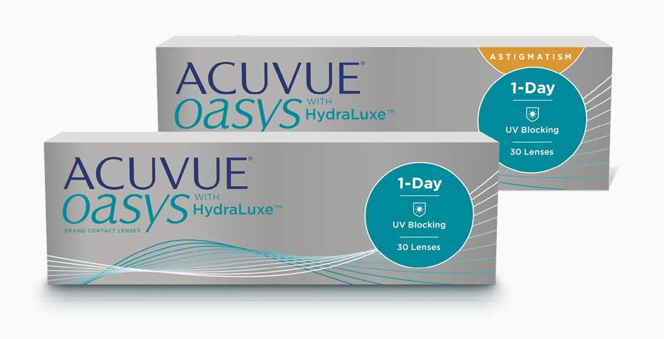 Линзы acuvue oasys 1 day for astigmatism