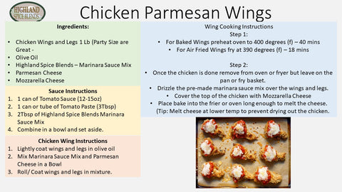 Chicken Parm Wings