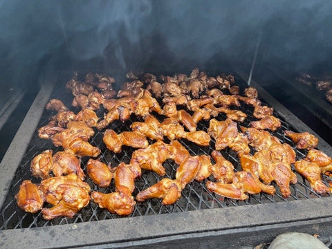 Smoked Wings, Made with Matthew's Delight