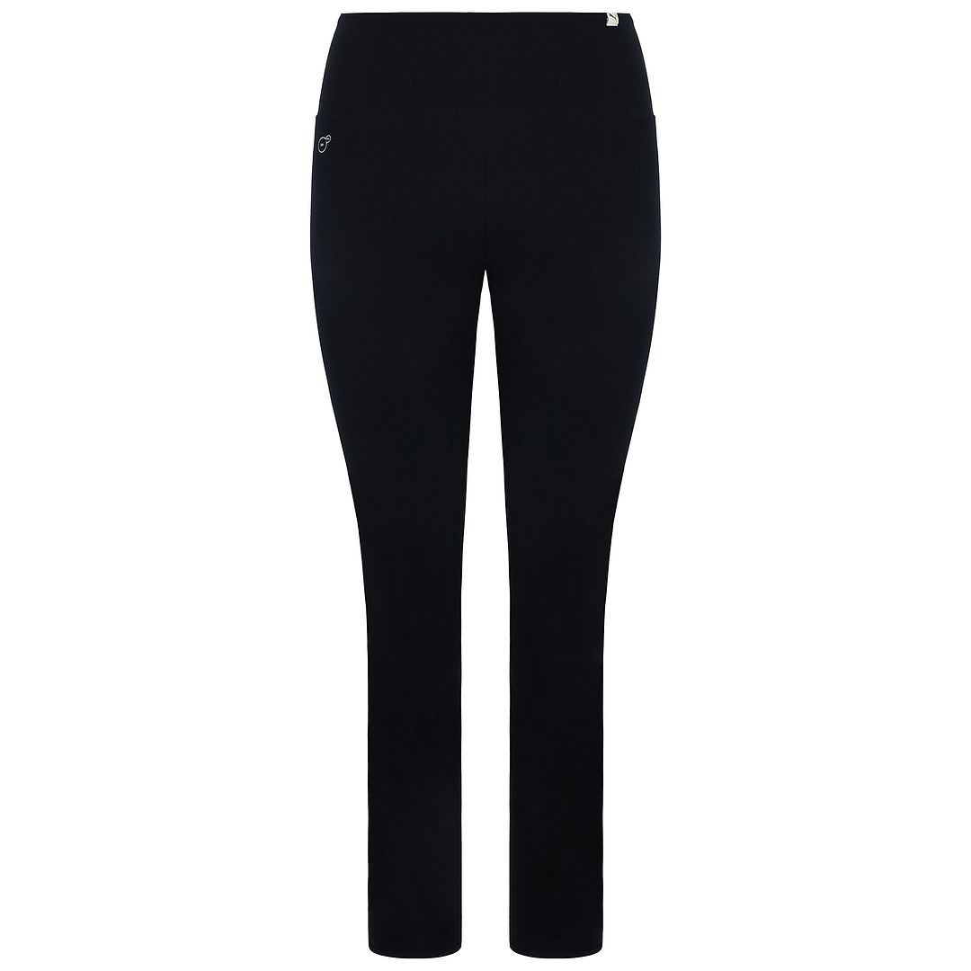 Solid High Waisted Black Workout Leggings with Side Pockets | World of  Leggings