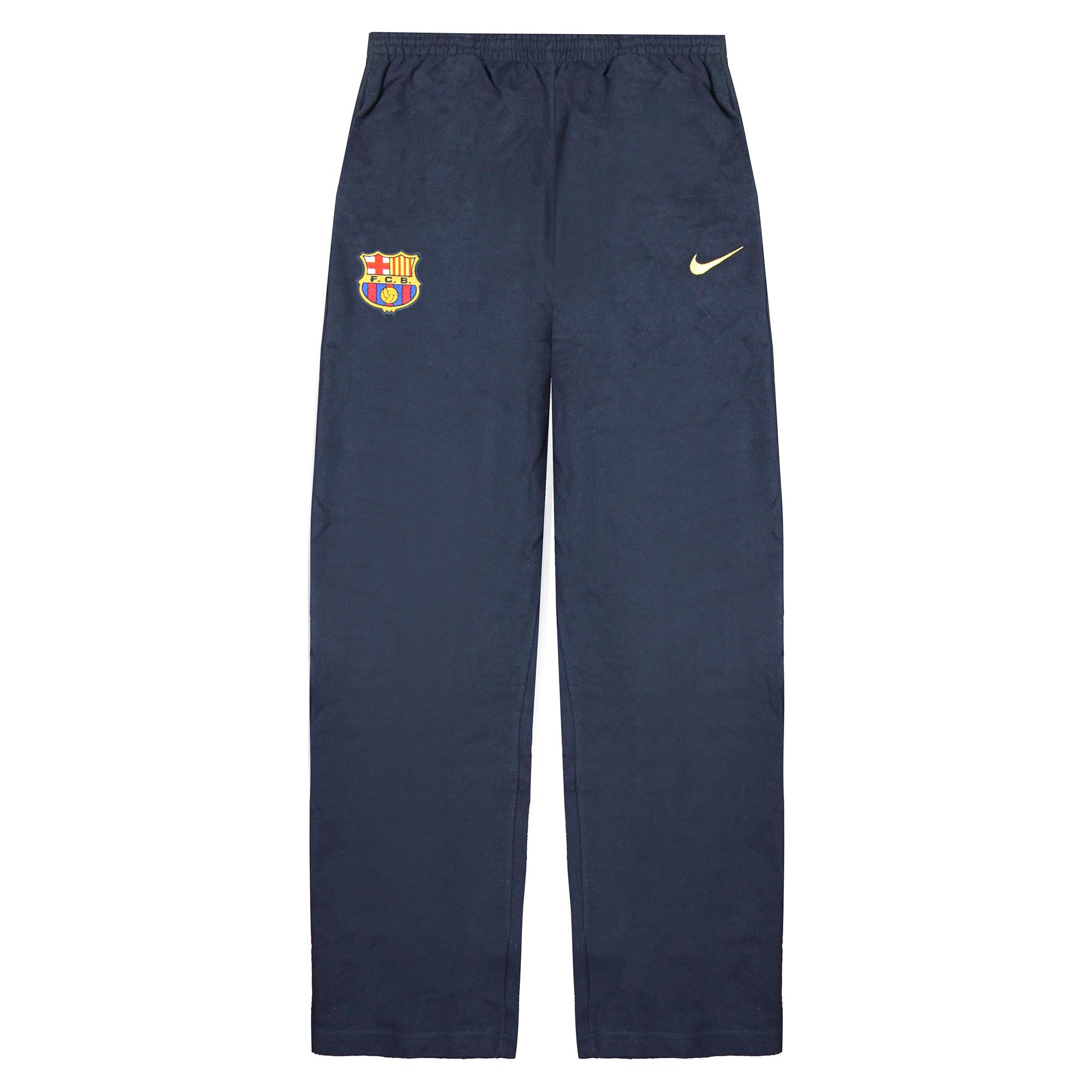 Nike  FC Barcelona DriFIT Football Tracksuit Bottoms Junior Boys  Royal  BlueRed  SportsDirectcom