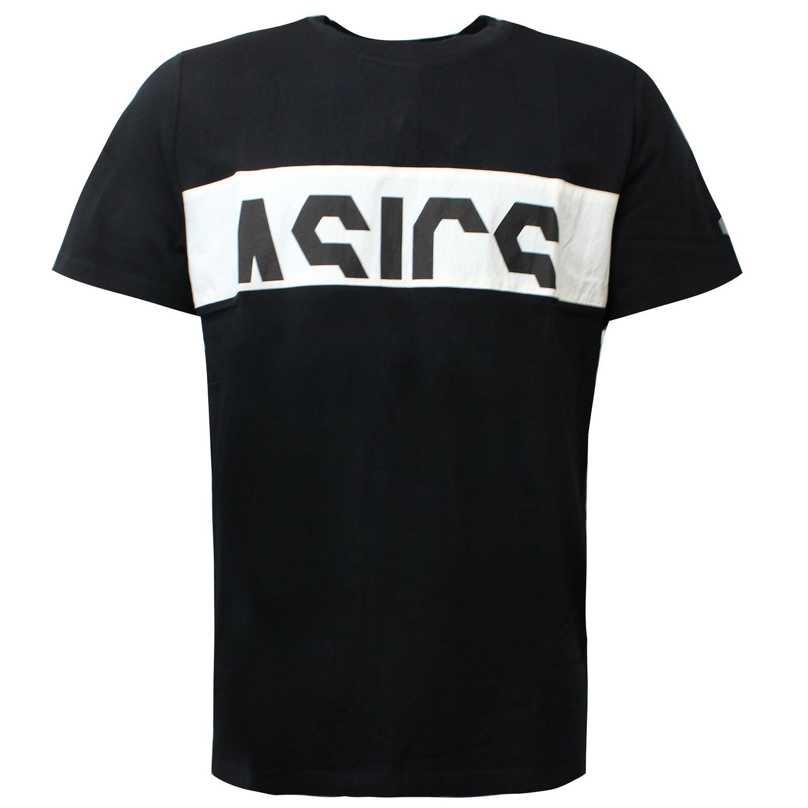 Asics Sports Logo BlackTraining T-Shirt - Mens – Sport It First