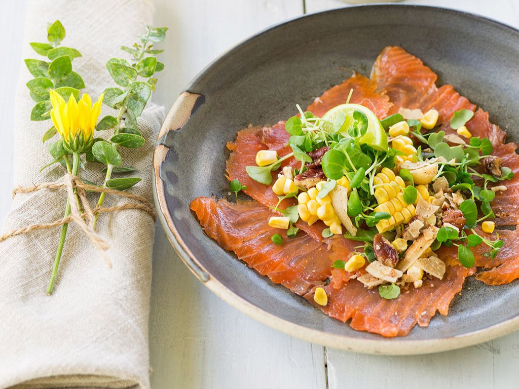 Keto Salmon Bowl Eat Clean and Healthy with Brookfarm