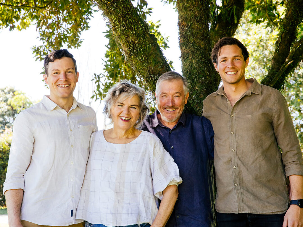 Brook Family, Will Brook, Pam and Martin Brook and Eddie Brook on ABC Landline