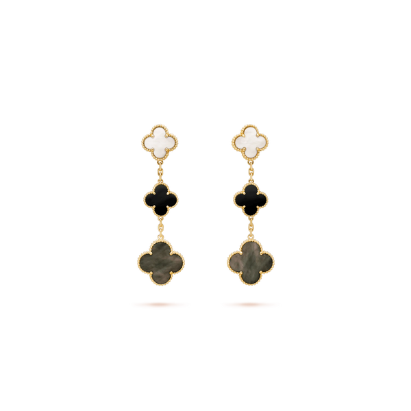 Magic Alhambra earrings, 4 motifs