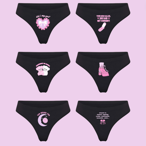 Daily Wearing Safety Certification Girls Clever cat Print Panties