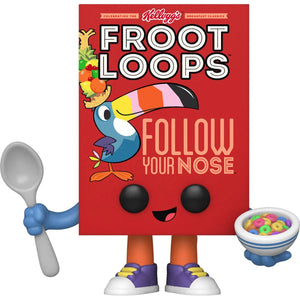 Kellogg's: Froot Loops Cereal Box - Boxed Vinyl - Premium Collectibles Store