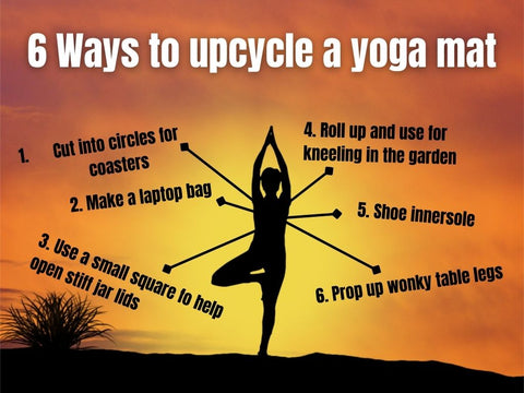 Ways to upcycle a yoga mat 