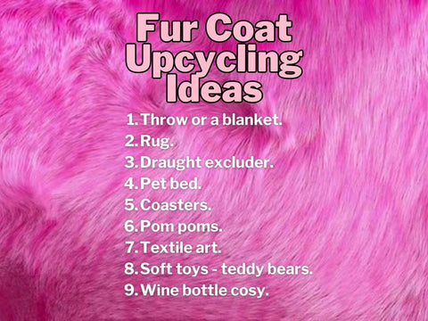 Fur coat upcycling ideas