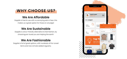 Dopplle online clothes swapping app