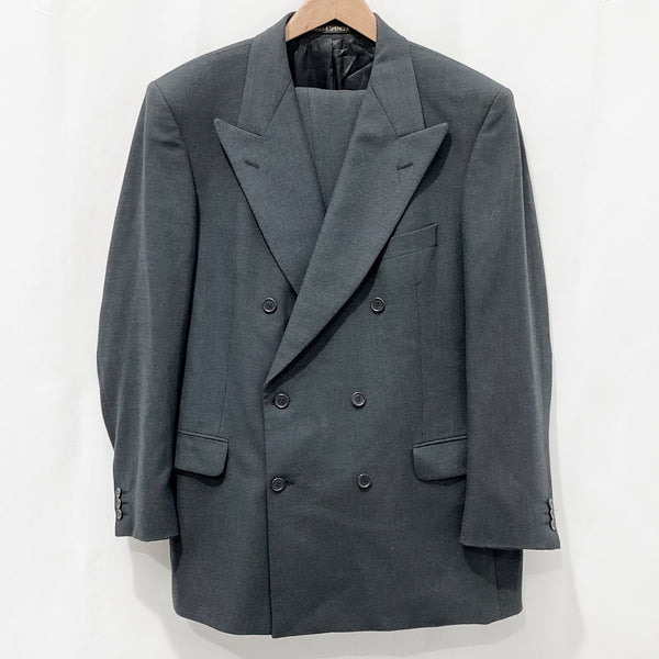 Vintage St Michael 90s Grey Wool Suit