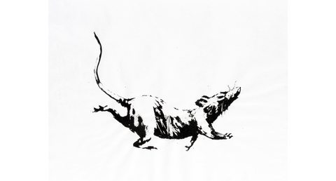Banksy, GDP Rat, 2019 - Smolensky Gallery