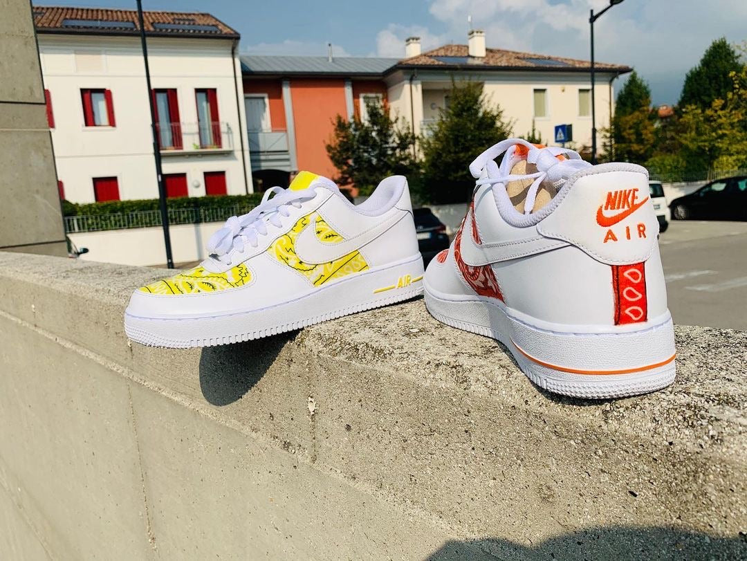 yellow bandana af1