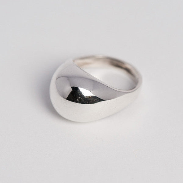 BULLE Silver Ring – PAUZE Atelier