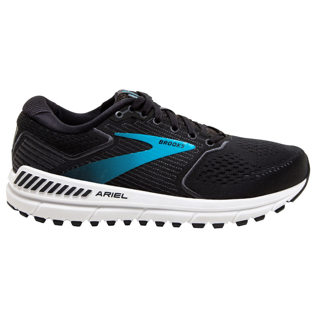 Brooks Ariel 20 Black-Blue Womens Running Shoes | Golf-Clubs.com