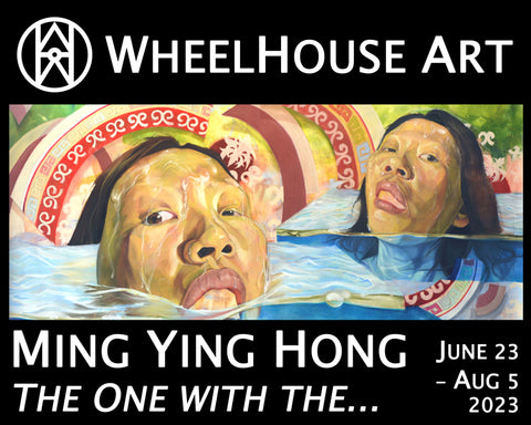 Ming Ying Hong "The One with the..." Solo exhibition promotional image for WheelHouse Art