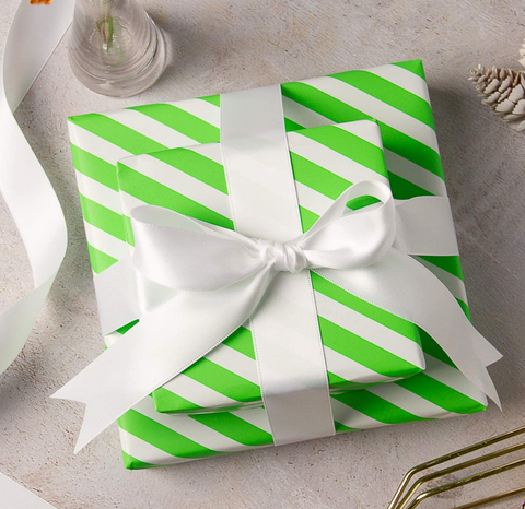Sample gift wrapped packages