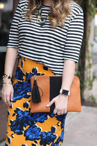 Mindy Mae's Market: Floral Pencil Skirt - Styled Right.