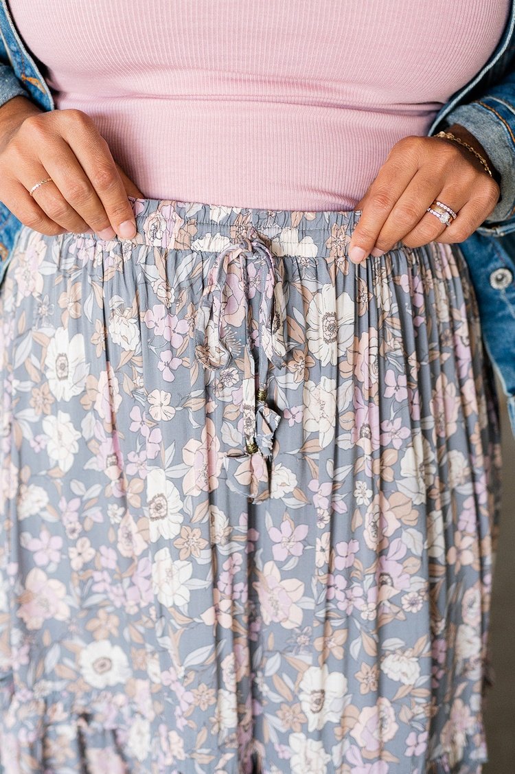Annie Floral Maxi Skirt