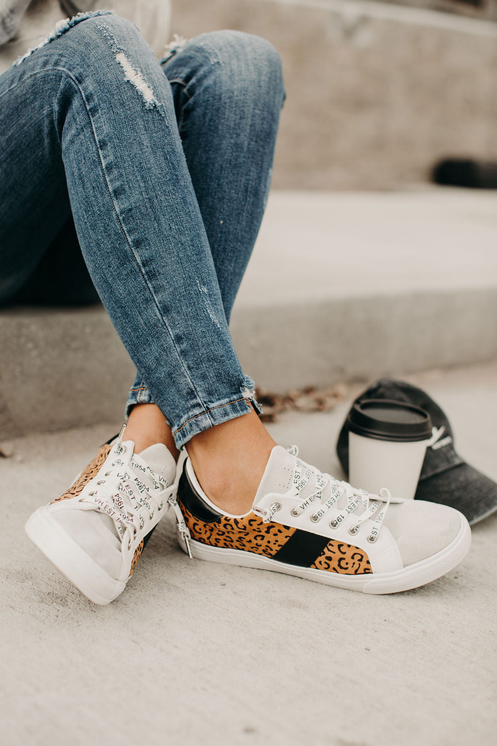 Dina Sneakers - Leopard – Mindy Mae's 