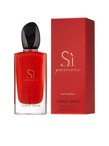 armani perfume red box