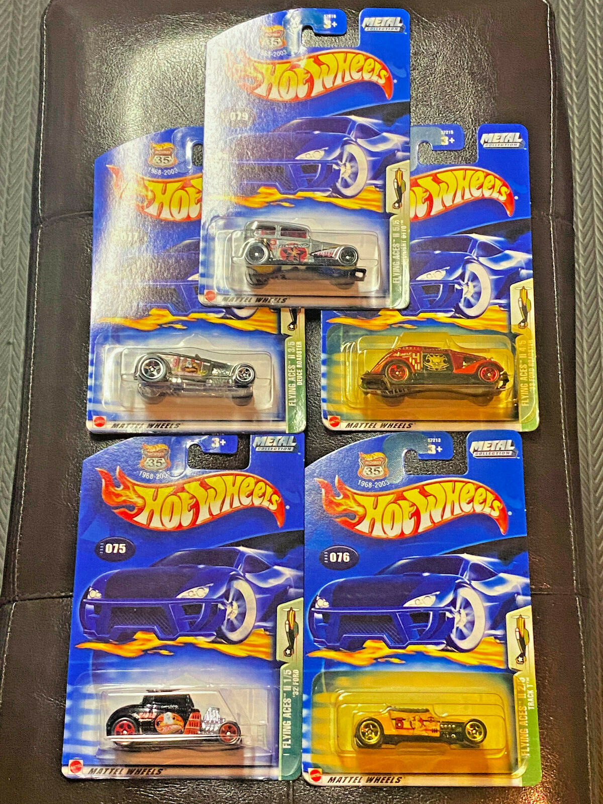 2003 Hot Wheels Boulevard Buccaneers Full Set 5 of 5 Cars NIP