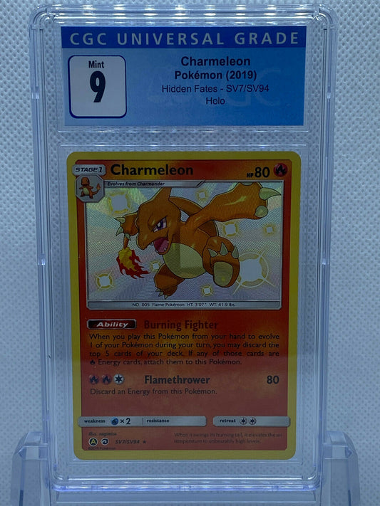 Nihilego GX - SV62/SV94 - CGC 9.5 Gem Mint - Hidden Fates - 02240