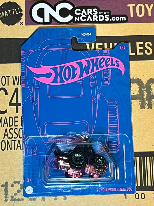 2021 Hot Wheels TOONED #5/10 '70 Volkswagen Baja Bug #33/250 Blue