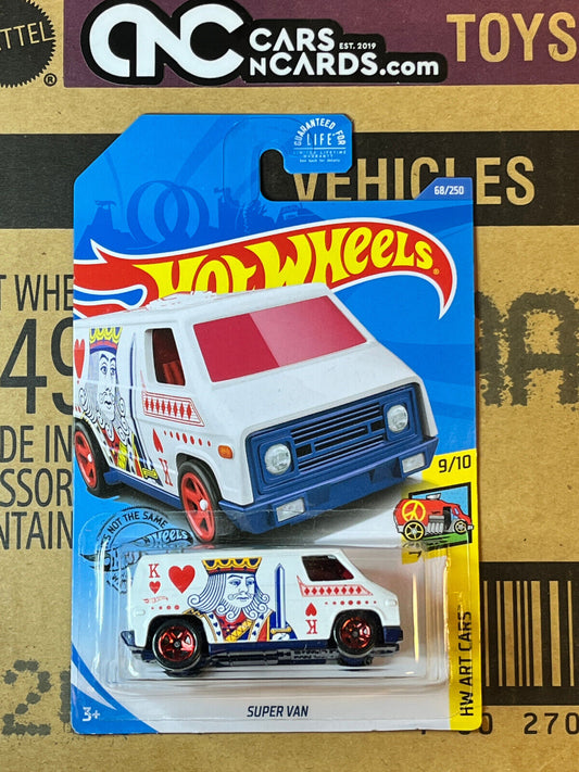 2023 Hot Wheels HW Art Cars #2/10 70s Van #16/250 NIP – Cars N Cards