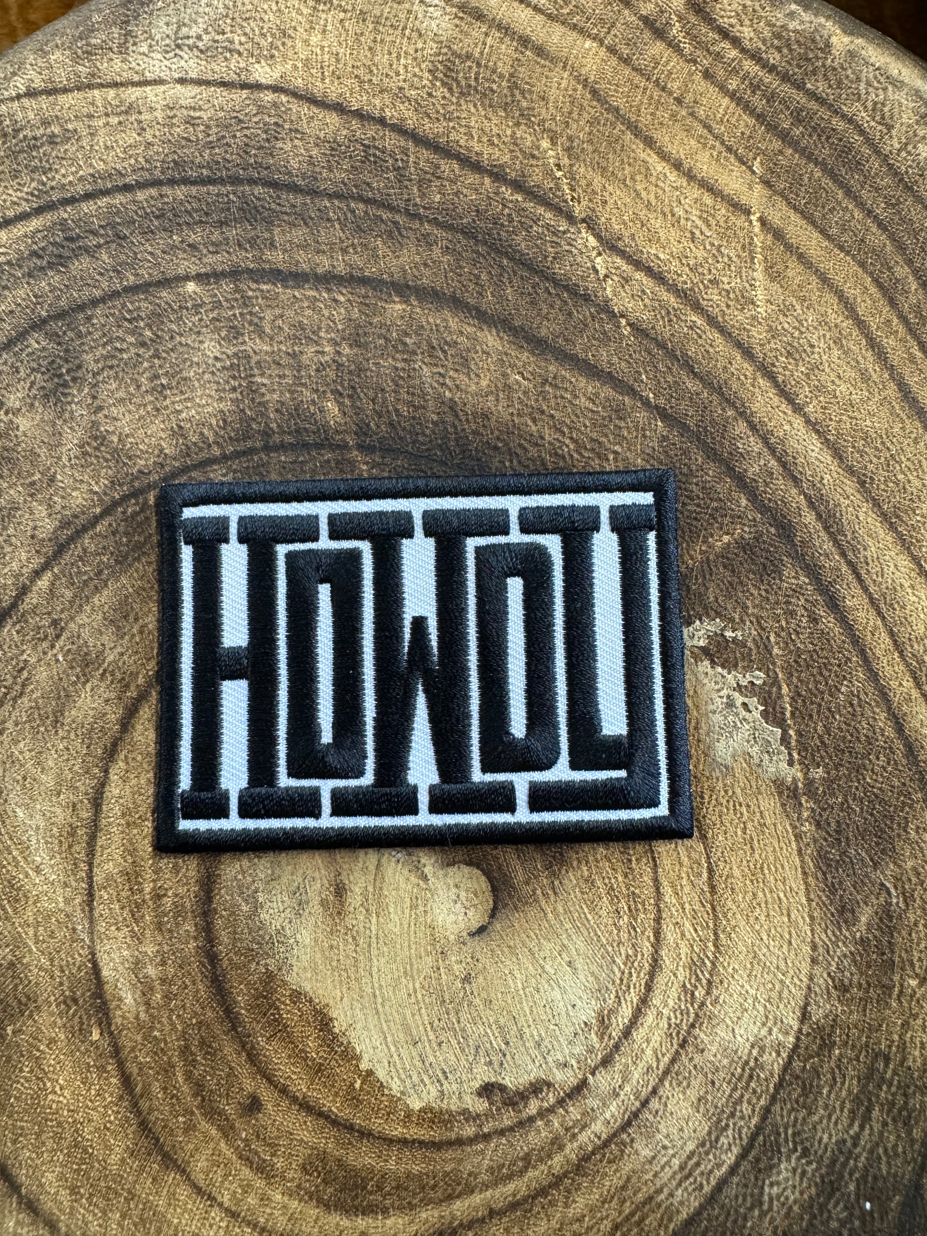 Black Howdy Patch