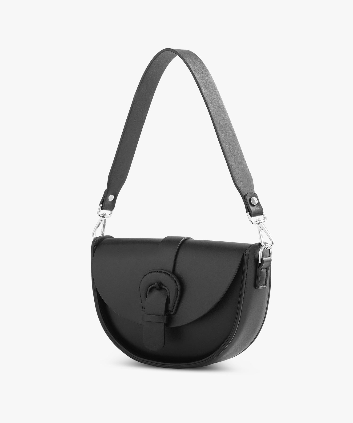 Marco Saddle Bag - Black – Ovonzo - handmade leather bags by artisans