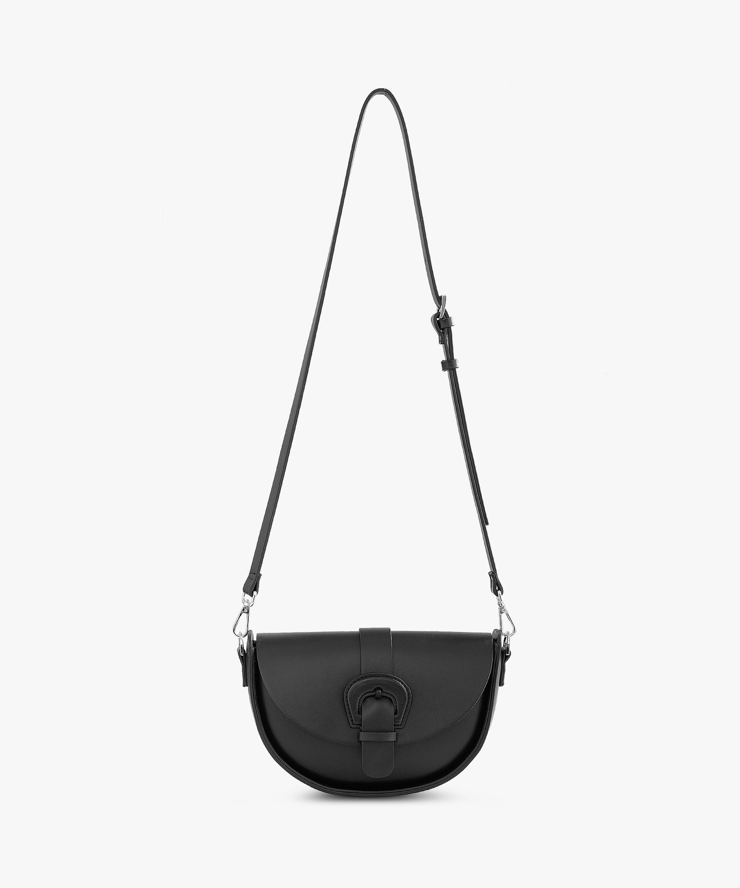 Marco Saddle Bag - Black – Ovonzo - handmade leather bags by artisans