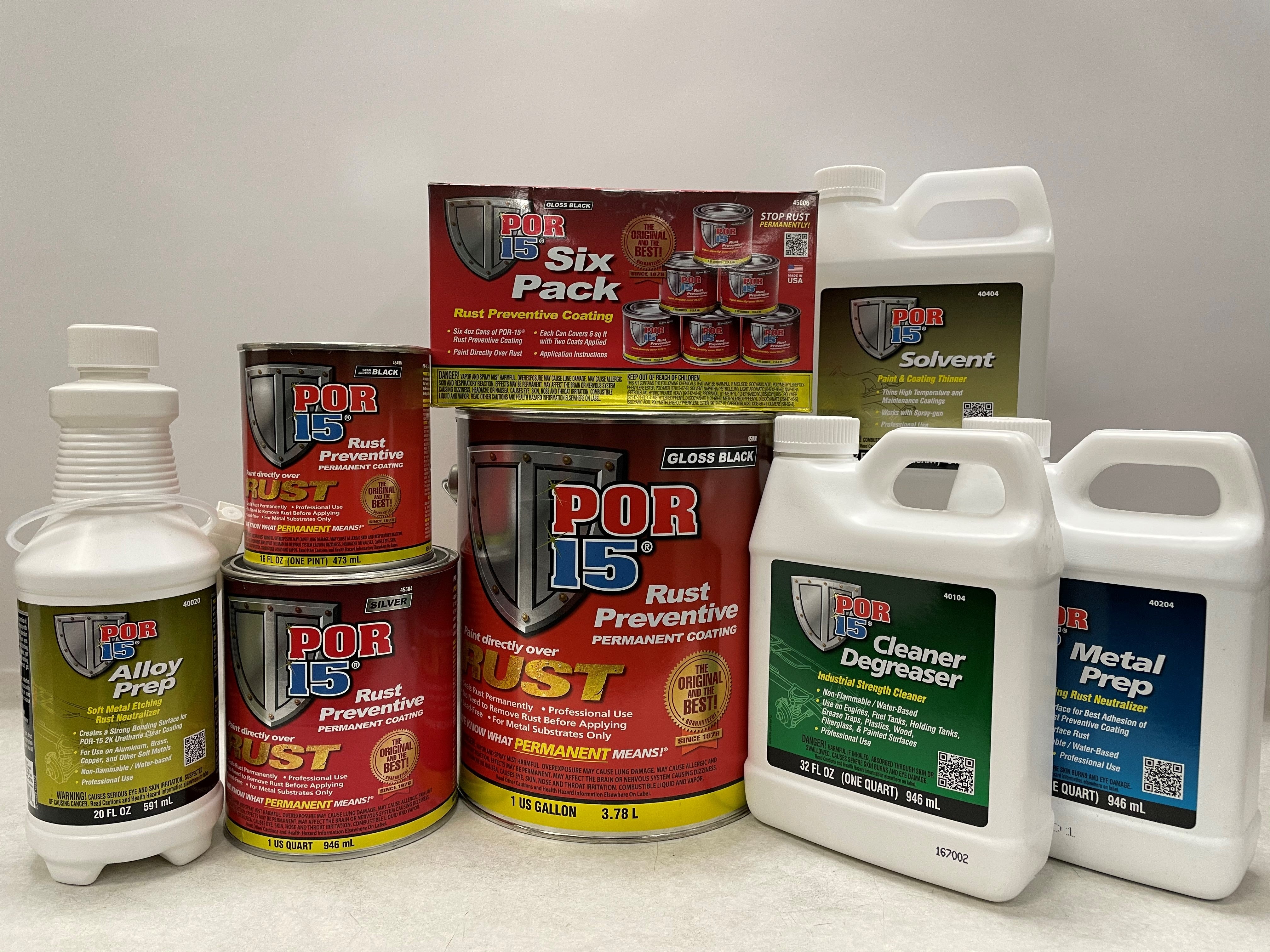 P.O.R.-15 45408 POR-15 Rust Preventative Paints