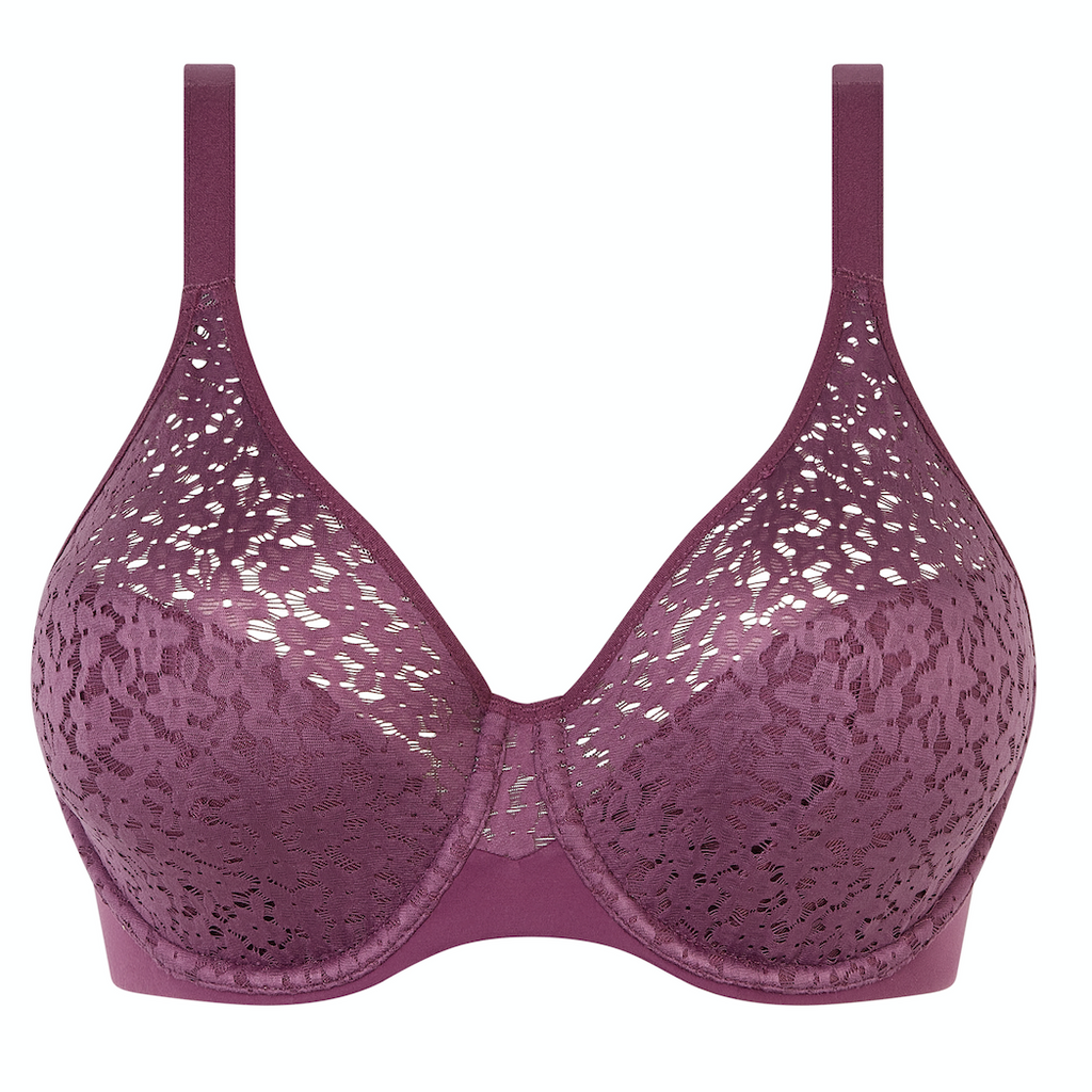 Buy Chantelle Norah Lace Full Support Wireless Bra - Pale Rose At