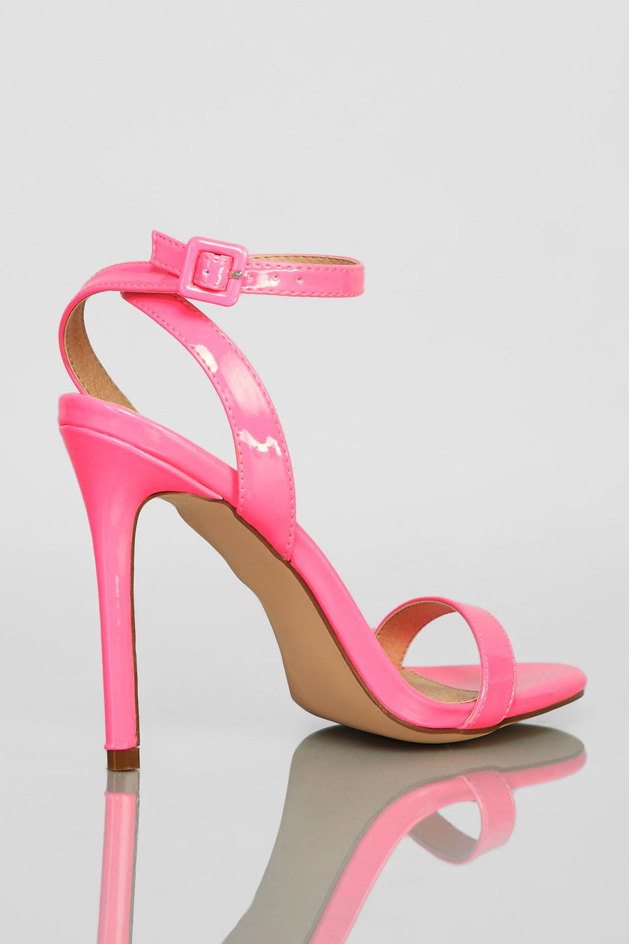hot pink strap heels