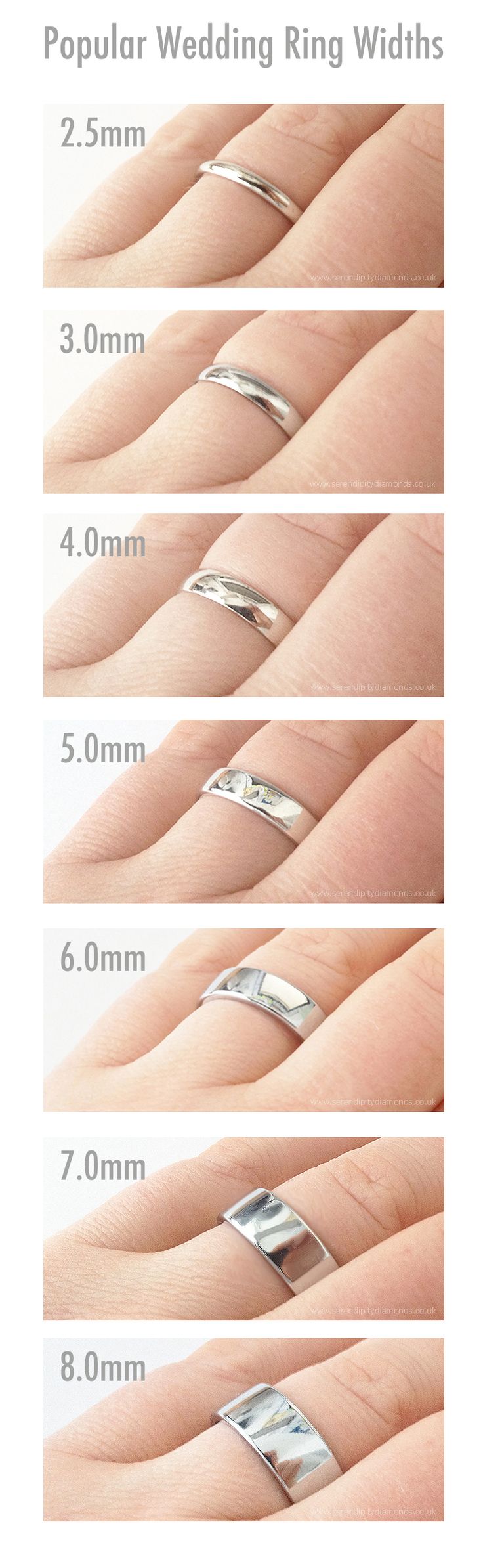 How To Choose Your Band Width – Bespoke Fine Jewelry Ltd