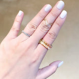 Signature Knuckle V Ring