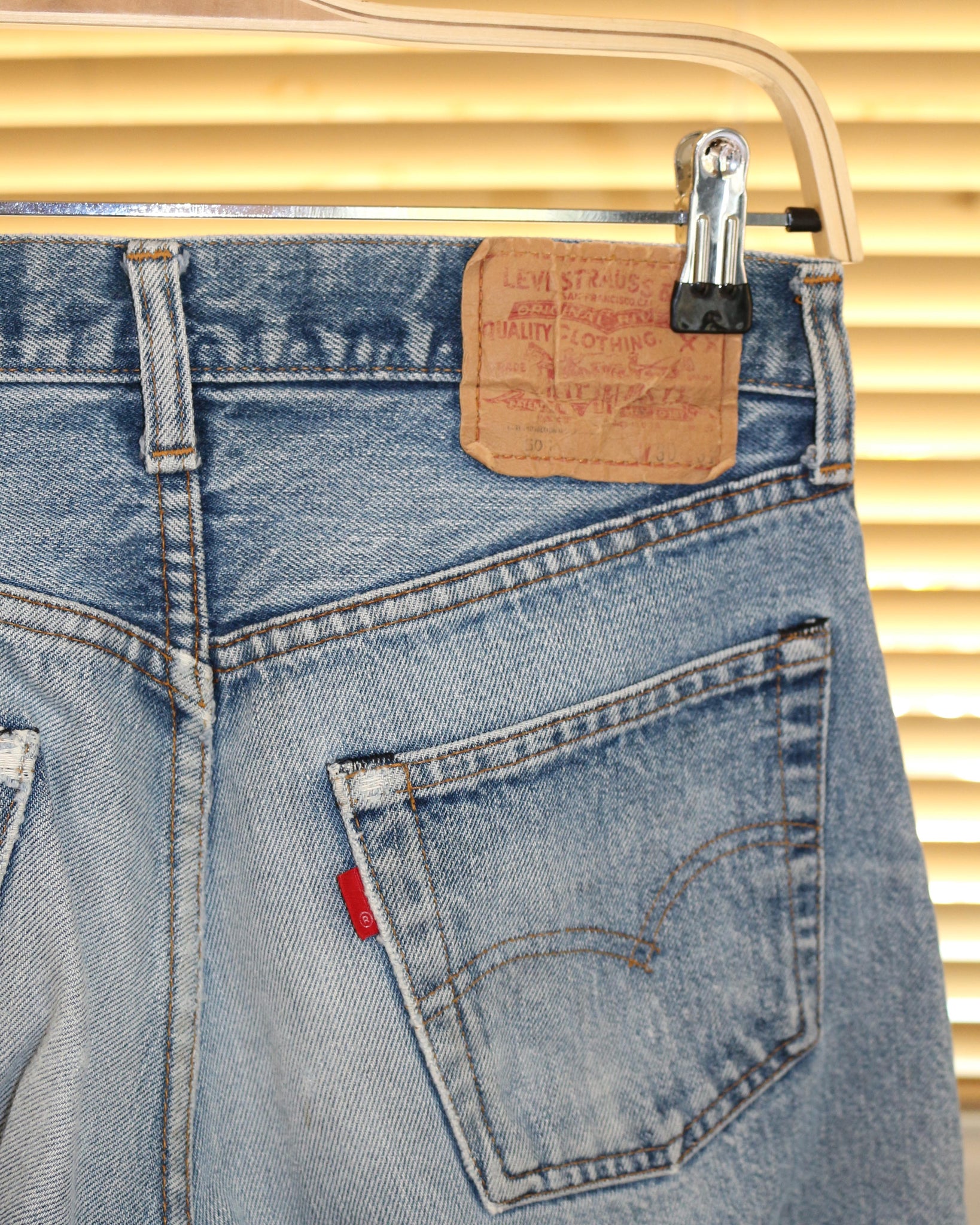 Vintage Levi's 501 Redline/Selvedge Denim, Men's waist 29