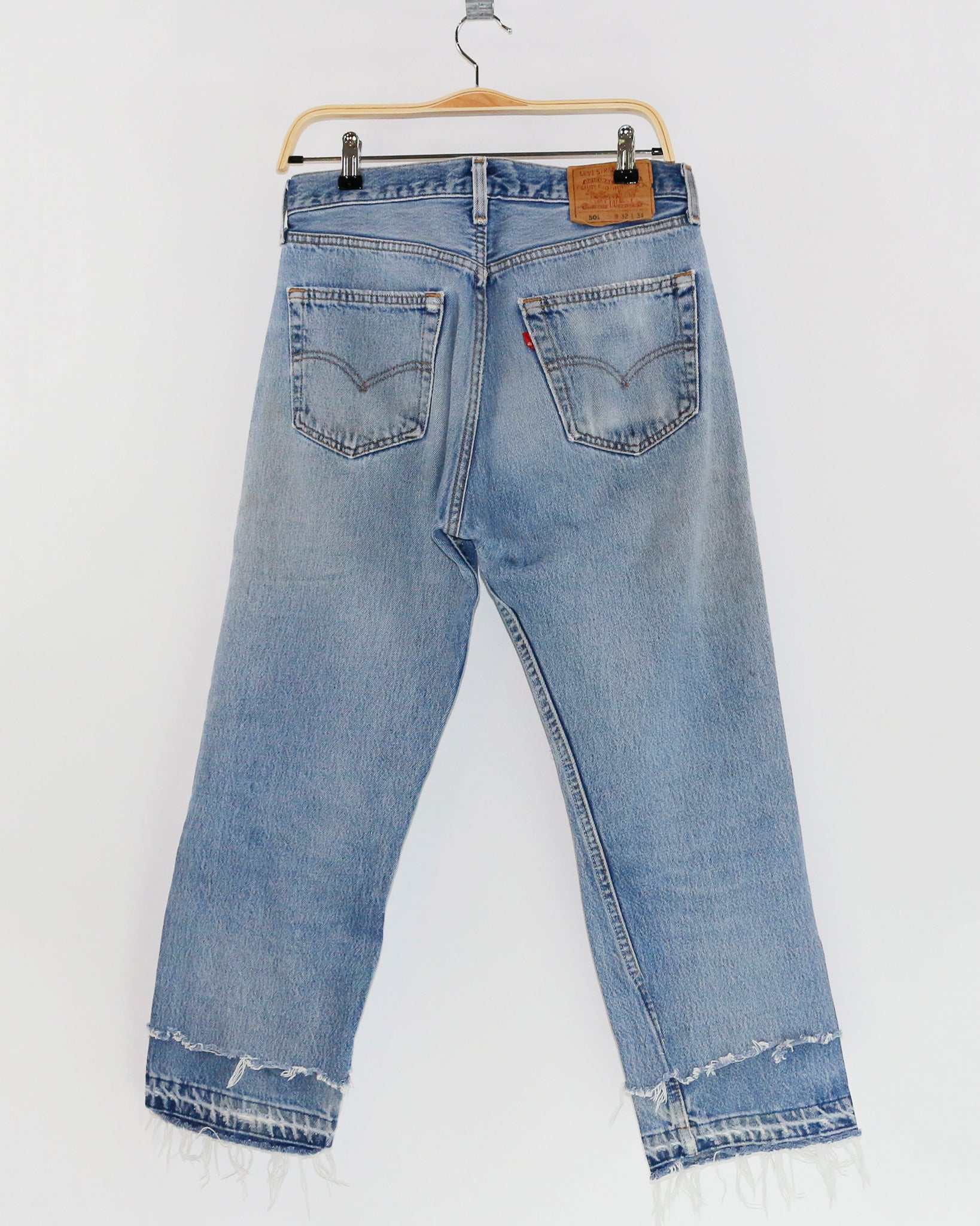 Vintage Levi's 501, Peek-a-Boo Jeans, fit as women's size 30 – kabanplus