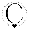 Custom Heart Design Logo for Sentimental Jewelry | Custom Heart Design