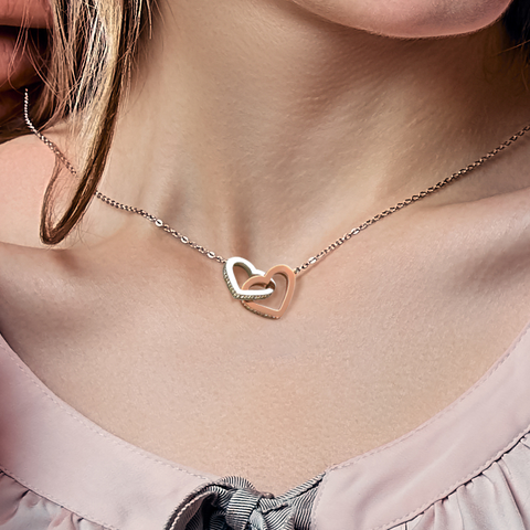 Granddaughter heart necklace | Custom Heart Design